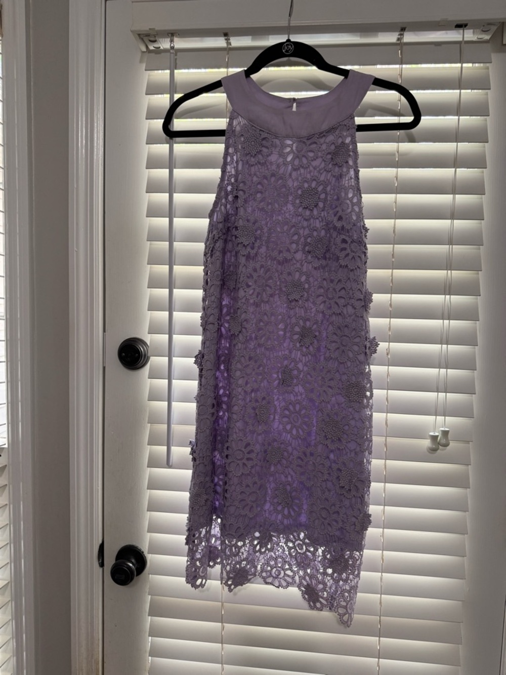 Altar'd State Lavender Crochet Lace Midi Dress - Picture 2 of 2
